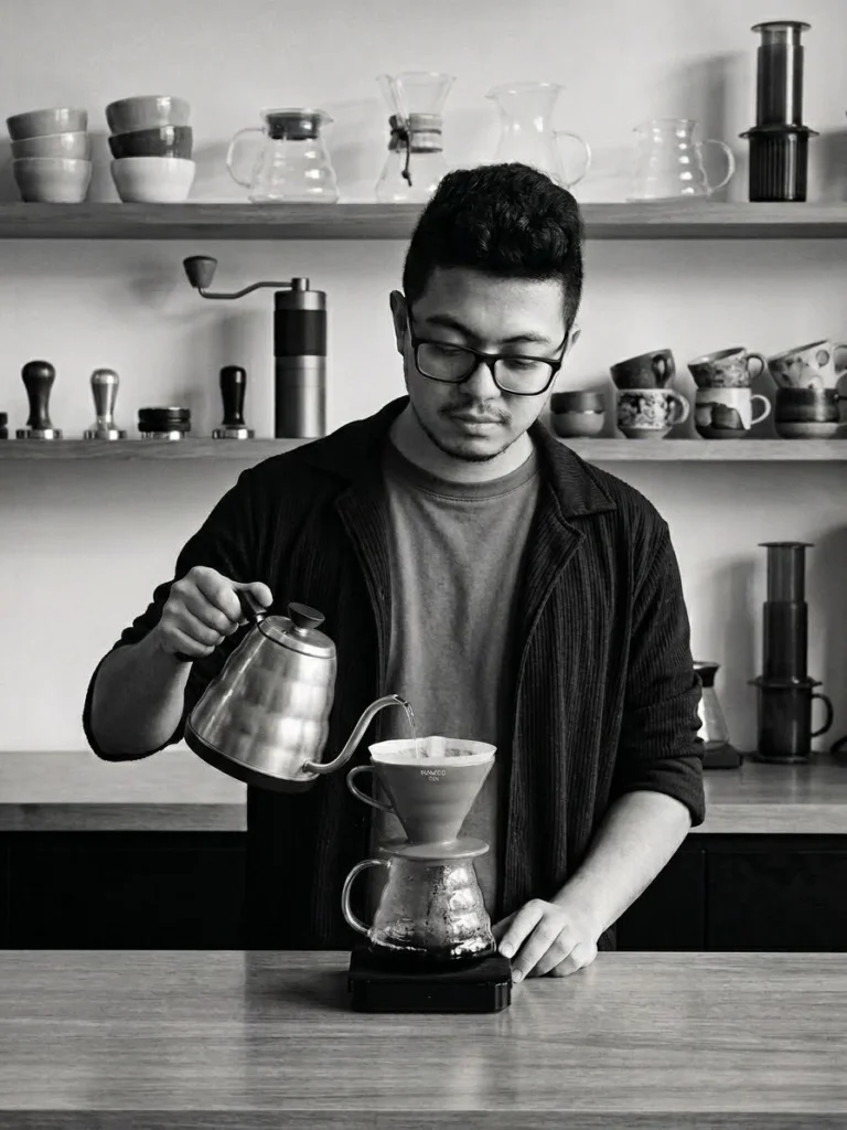 Fundador do Entenda Café — guia brasileiro de café especial